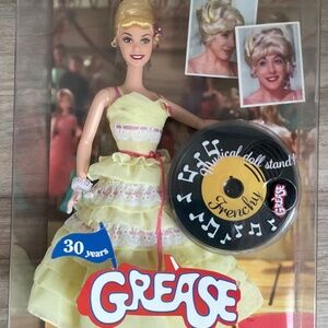 Frenchy Barbie Doll  Movie Grease Dance Off 30th Anniversary Pink Label NRFB